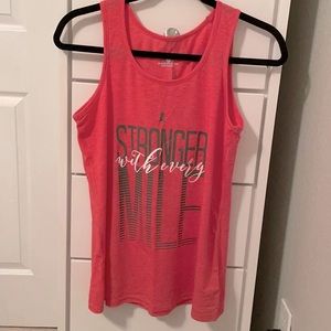 Brooks Stronger with every mile running tank top